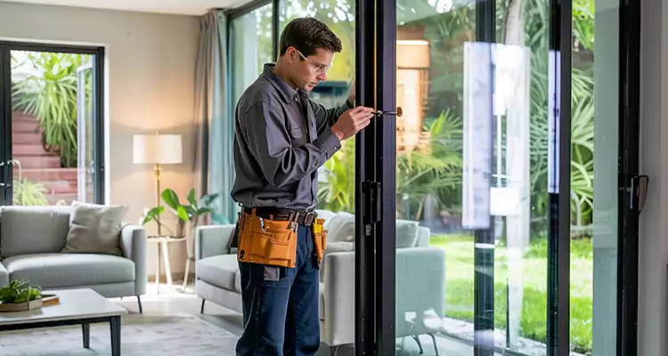 Sliding Door Jamb Lock Repair in Temple Terrace, FL